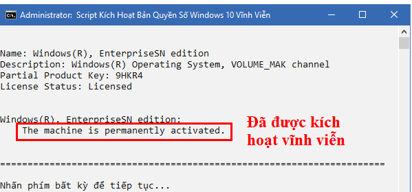 Hướng dẫn cách Active win 10