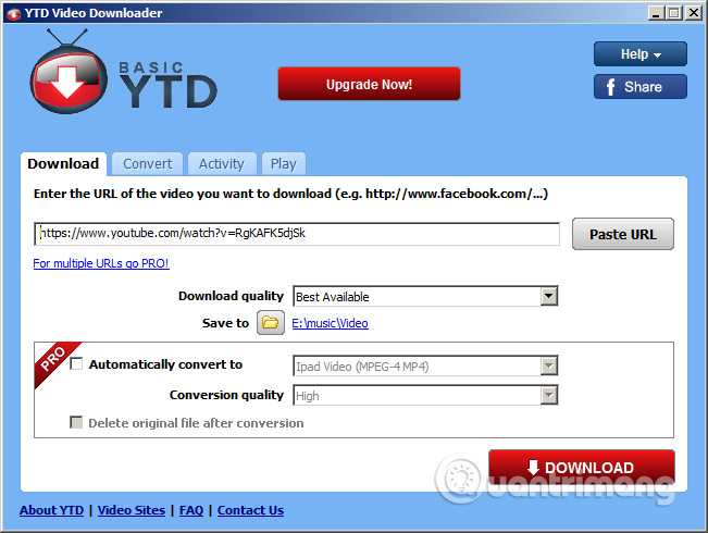 YouTube Video Downloader